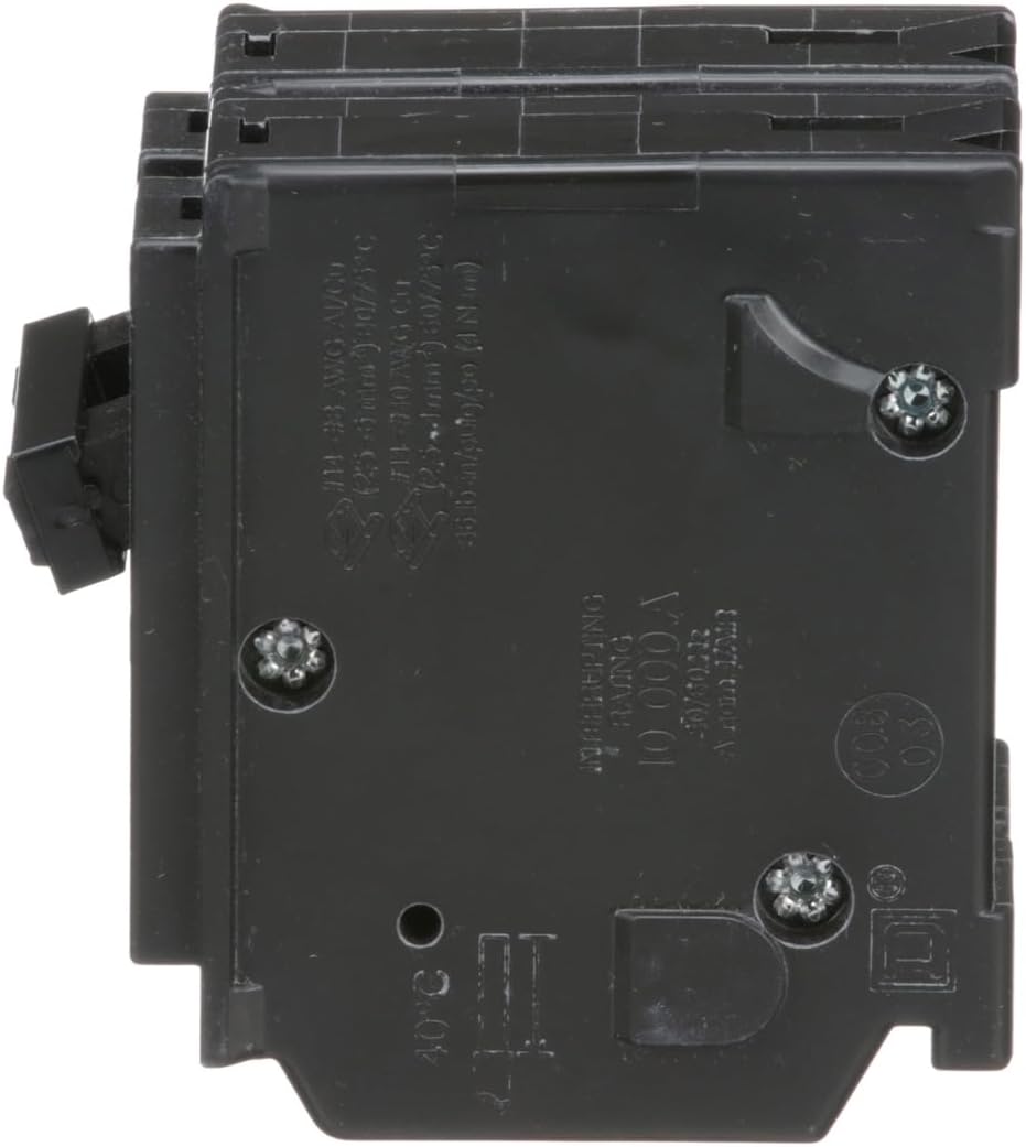 Square D HomeLine 30 amps Surge 2-Pole Circuit Breaker - Image 4